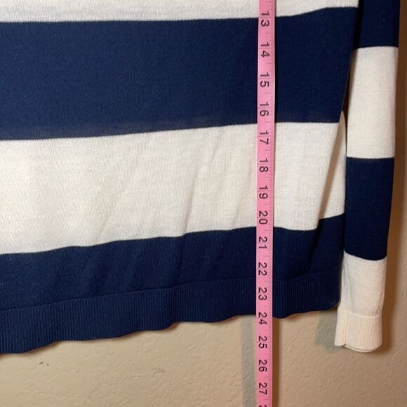 Vero Moda Longsleeve Light Top - Navy & Cream - Picture 5 of 10